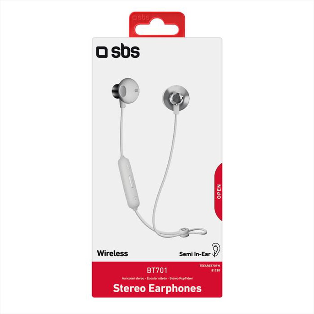 Immagine del prodotto SBS - TEEARBT701W-BIANCO