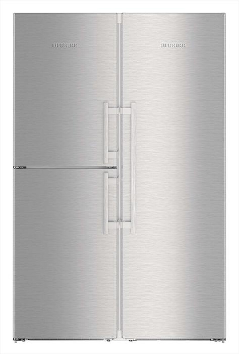 "LIEBHERR - Frigorifero side by side SBSES 8483-21 Classe D-Acciaio"
