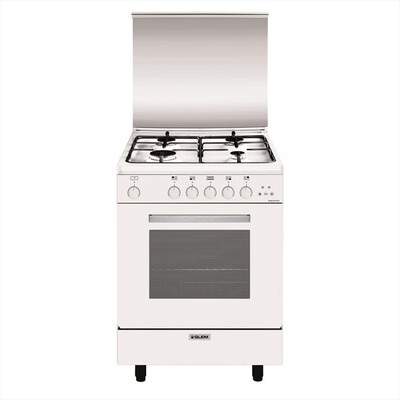 GLEM GAS - Cucina a gas A664VX Classe A-Bianco