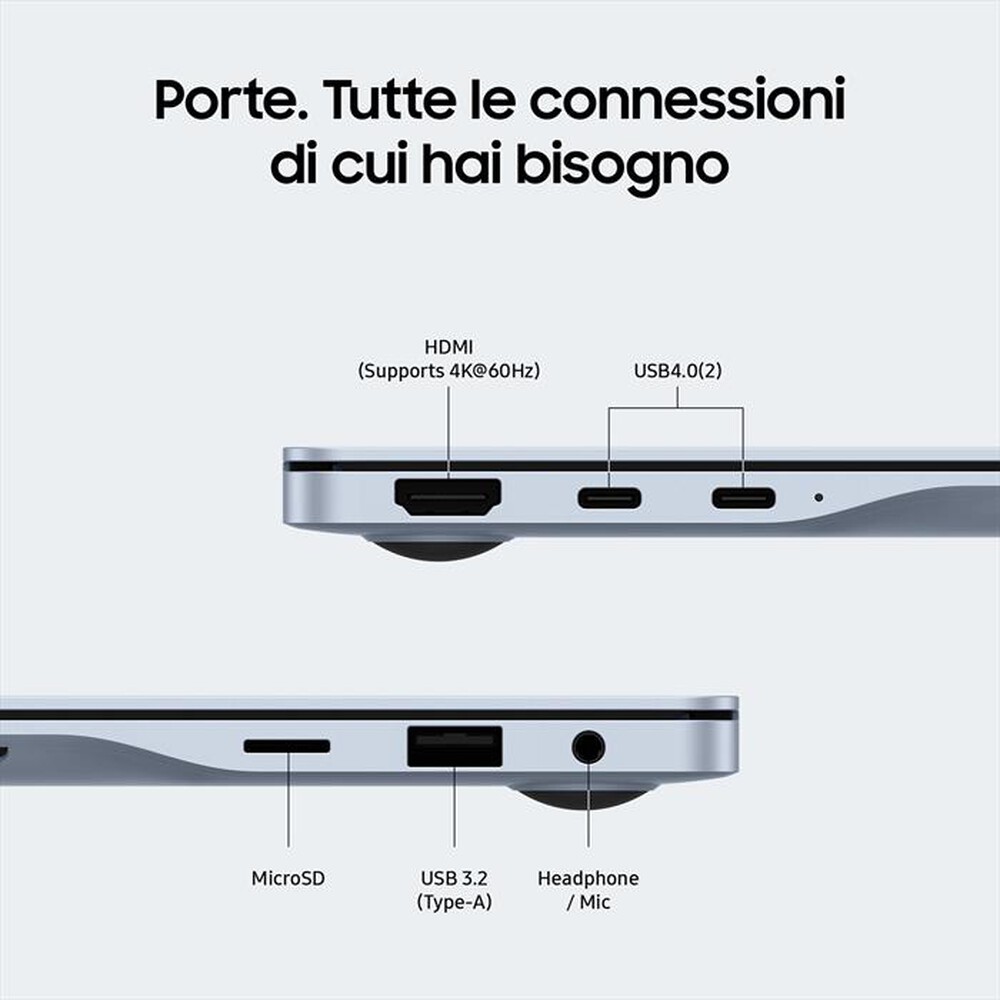 Immagine del prodotto SAMSUNG - Notebook GALAXY BOOK4 EDGE 16"-Sapphire Blue