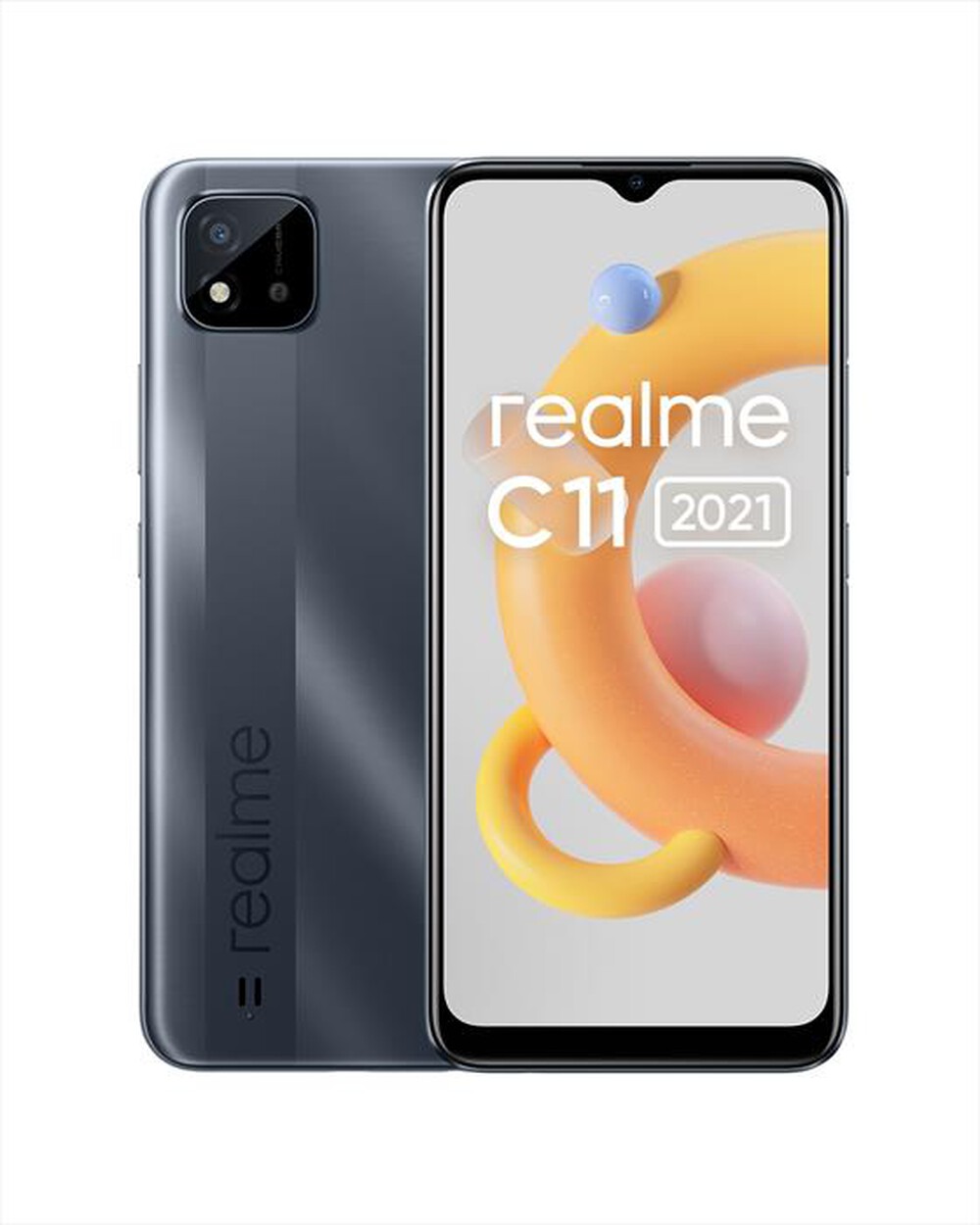 "REALME - C11 2021 4GB+64GB-Iron Grey"