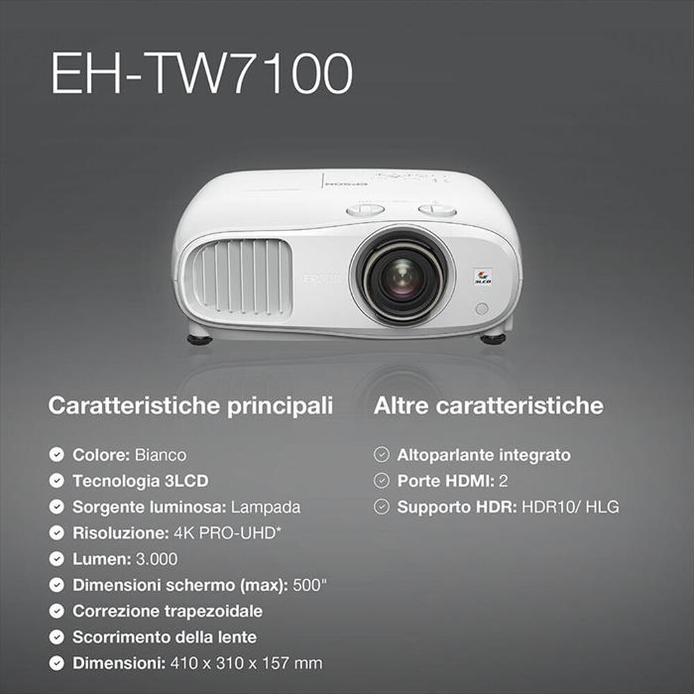 Immagine del prodotto EPSON - Videoproiettore V11H959040
