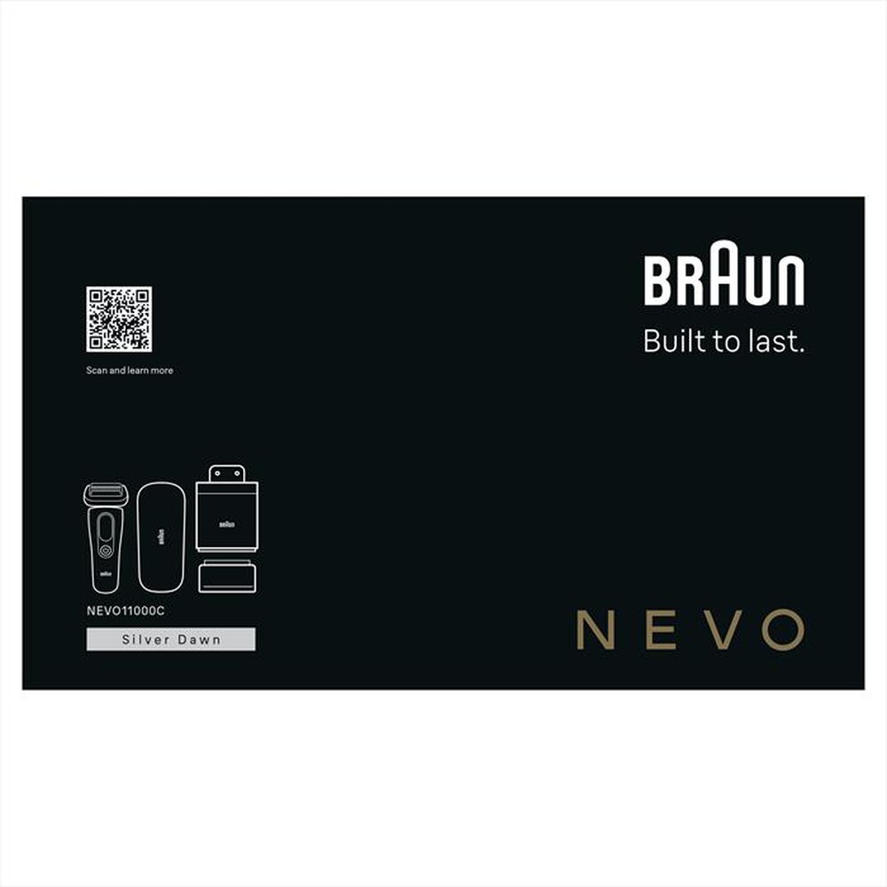 Immagine del prodotto BRAUN - Rasoio SHAVER NEVO 11000C-ARGENTO