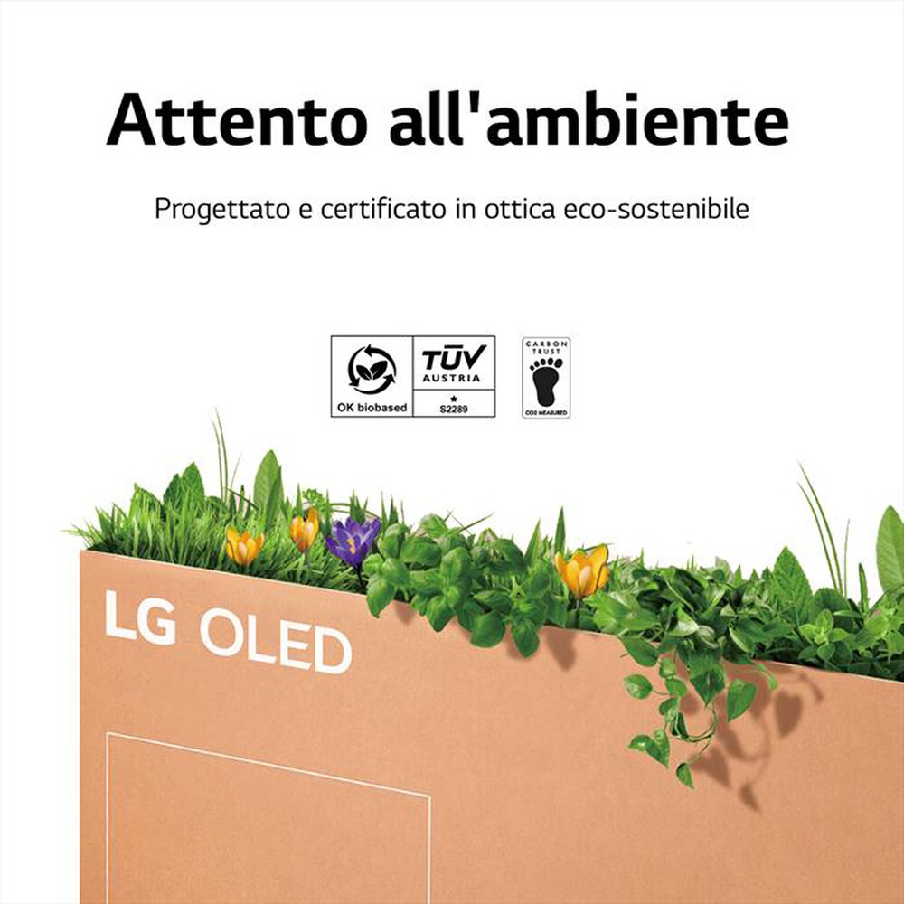 "LG - OLED65A26LA-Argento"