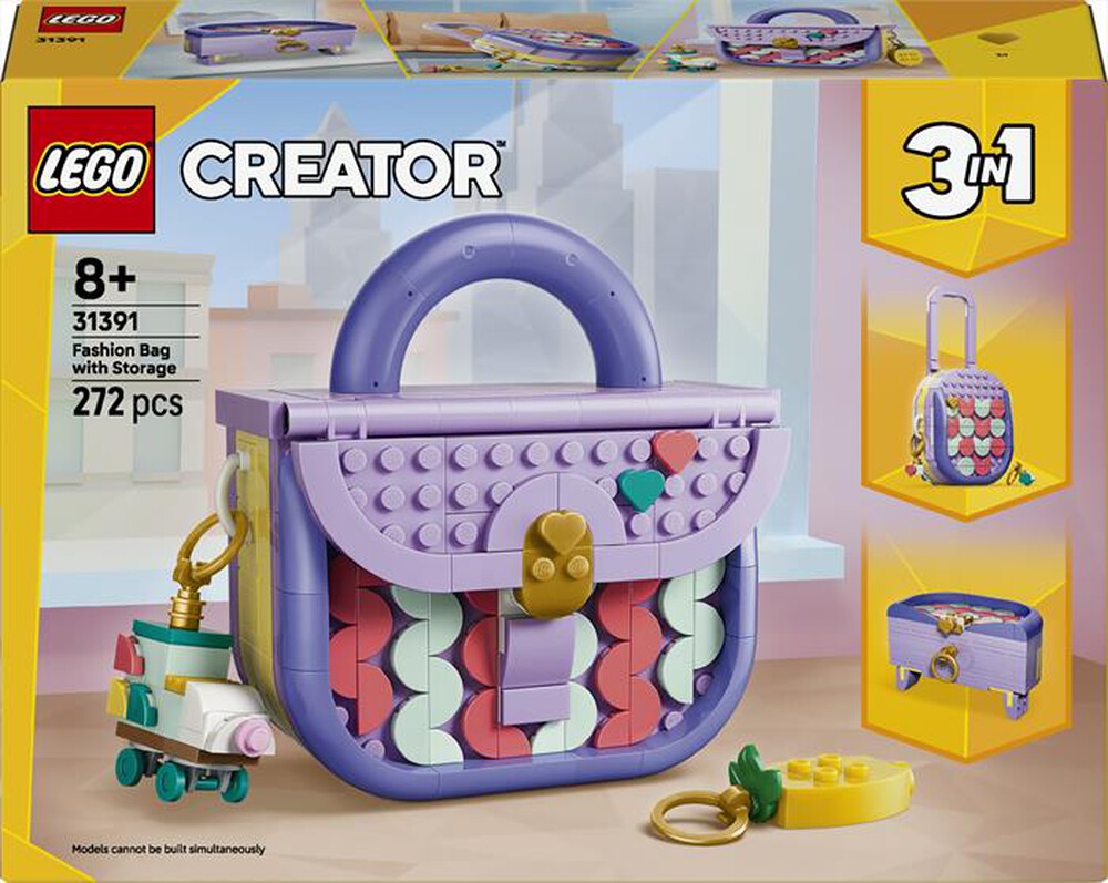 Immagine del prodotto LEGO - CREATOR Borsetta alla Moda Portaoggetti - 31391-Multicolore
