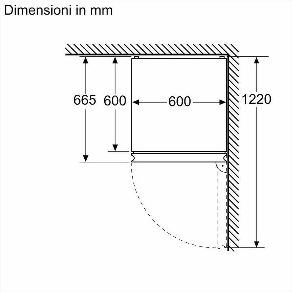 Immagine del prodotto BOSCH - Frigorifero Combinato KGN392XCF Classe C 203x60 cm-Acciaio nero anti-impronta