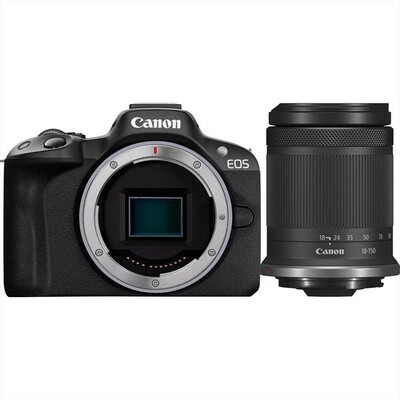 CANON - Fotocamera EOS R50+RF-S 18-150MM F3.5-6.3 IS STM-Black