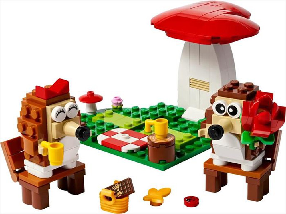 "LEGO - Appuntamento romantico dei ricci - 40711-Multicolore"