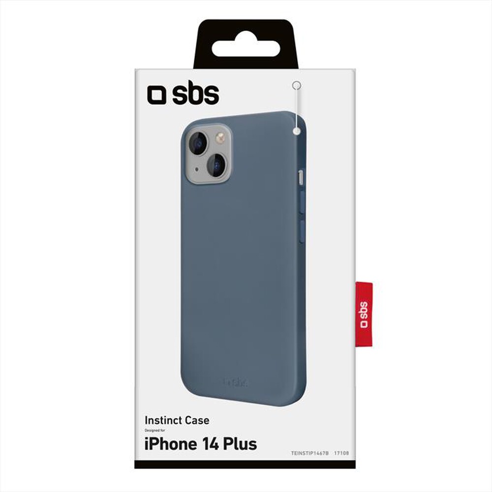 "SBS - Cover Instinct TEINSTIP1467B per iPhone 14 Plus-Blu"