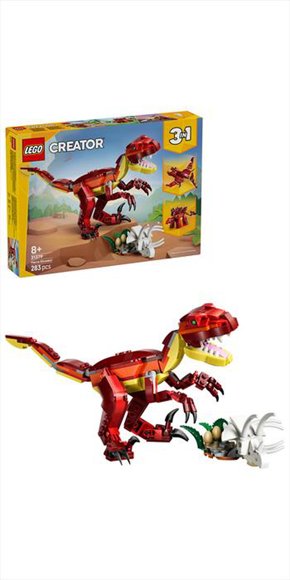 Immagine del prodotto LEGO - CREATOR 3IN1 Feroce dinosauro - 31379