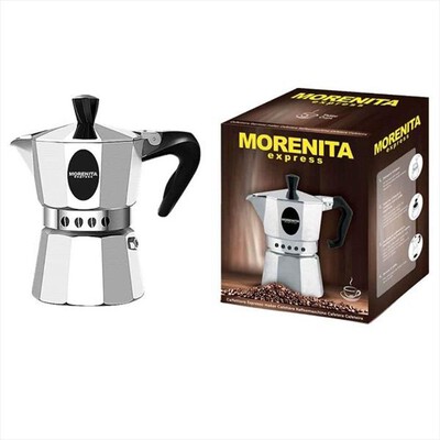 BIALETTI - Caffettiera moka MORENITA 2 TZ-Inox