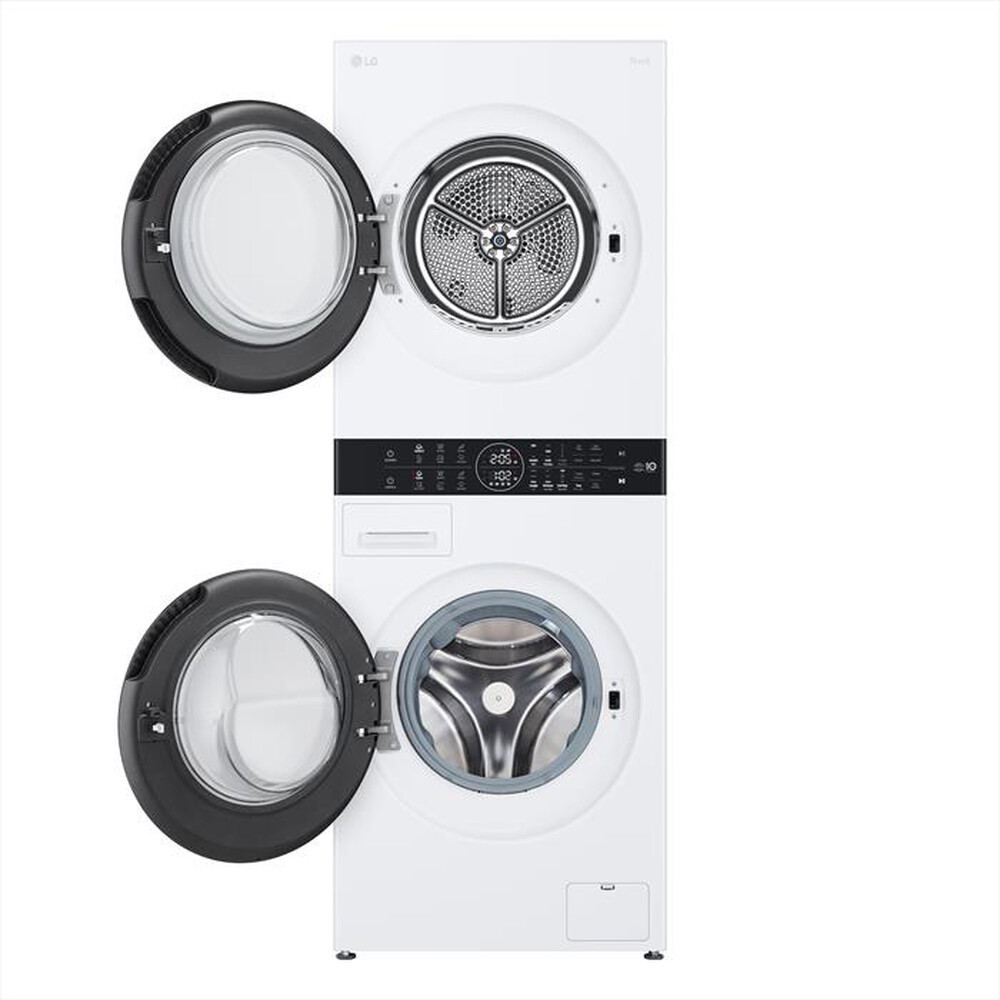 "LG - Lavasciuga WASHTOWER WT1210WWF 12/10 Kg Classe A-Bianca"