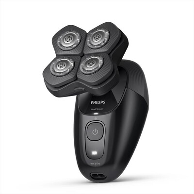 PHILIPS - Rasoio HEAD SHAVER PRO SERIE 5000 HS5980/15-Nero