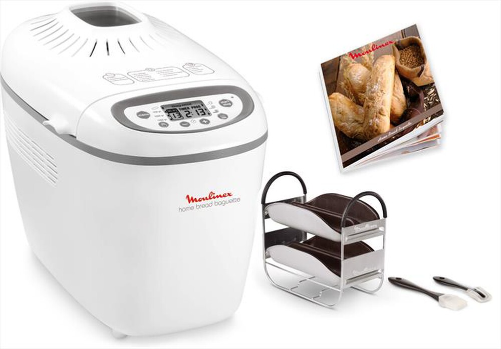 Immagine del prodotto MOULINEX - OW6101 Home Bread Baguette Macchina del Pane-Bianco