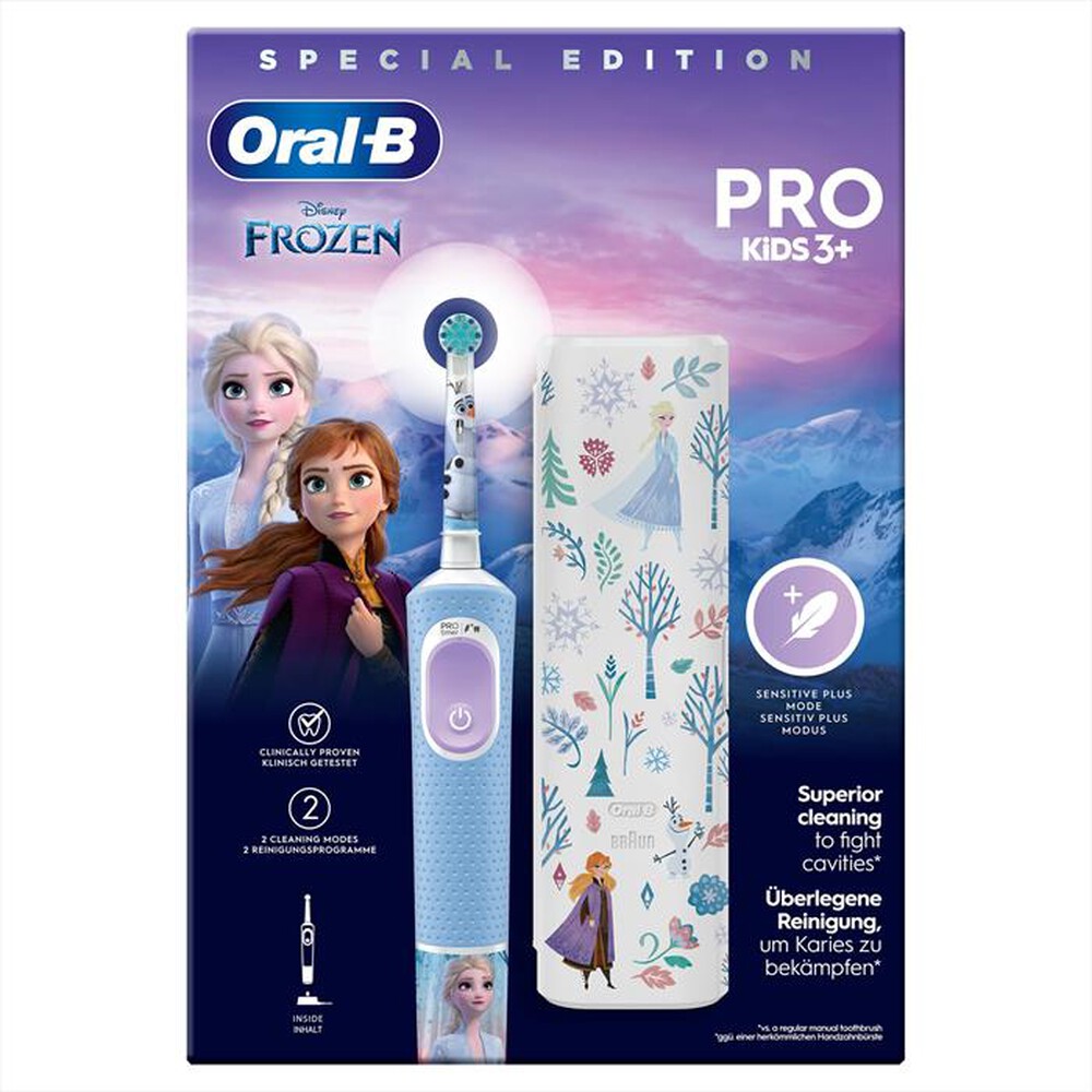 "ORAL-B - Spazzolino elettrico PRO KIDS-Azzurro"