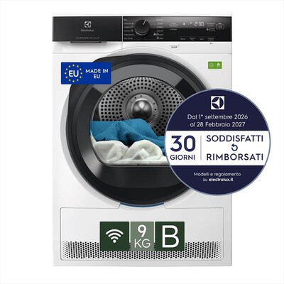 ELECTROLUX - Asciugatrice EW7H49YB 9 Kg Classe B-Bianco