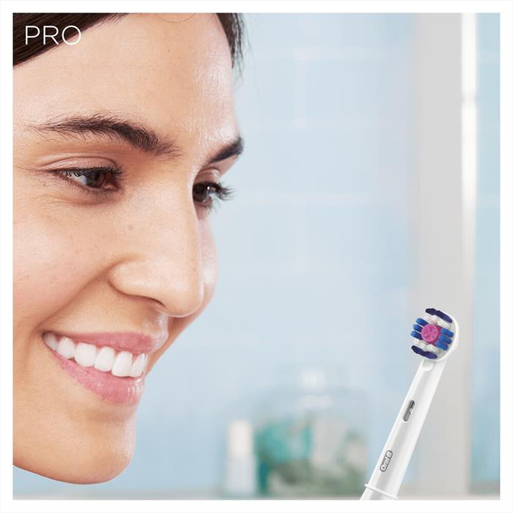"ORAL-B - Pro 3D White-Bianco/Celeste"