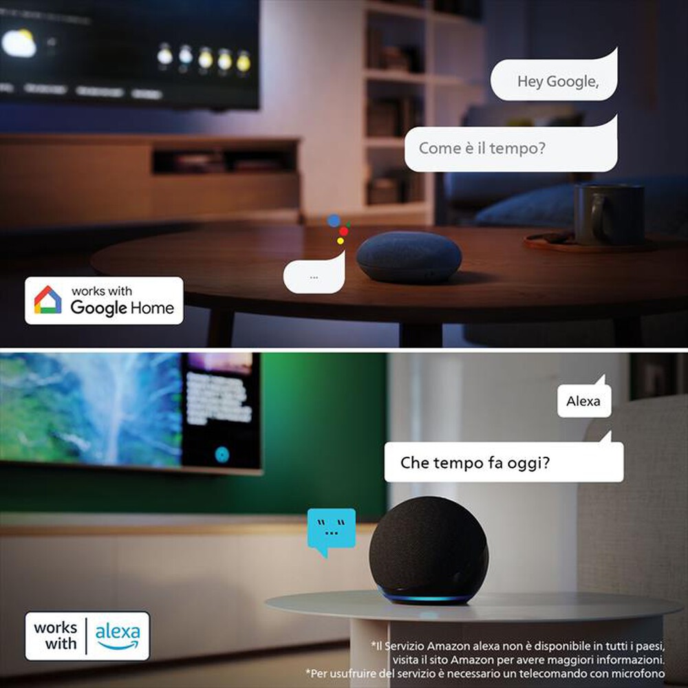 Immagine del prodotto PHILIPS - Smart TV Ambilight QLED 4K 50" 50PUS8400-Black