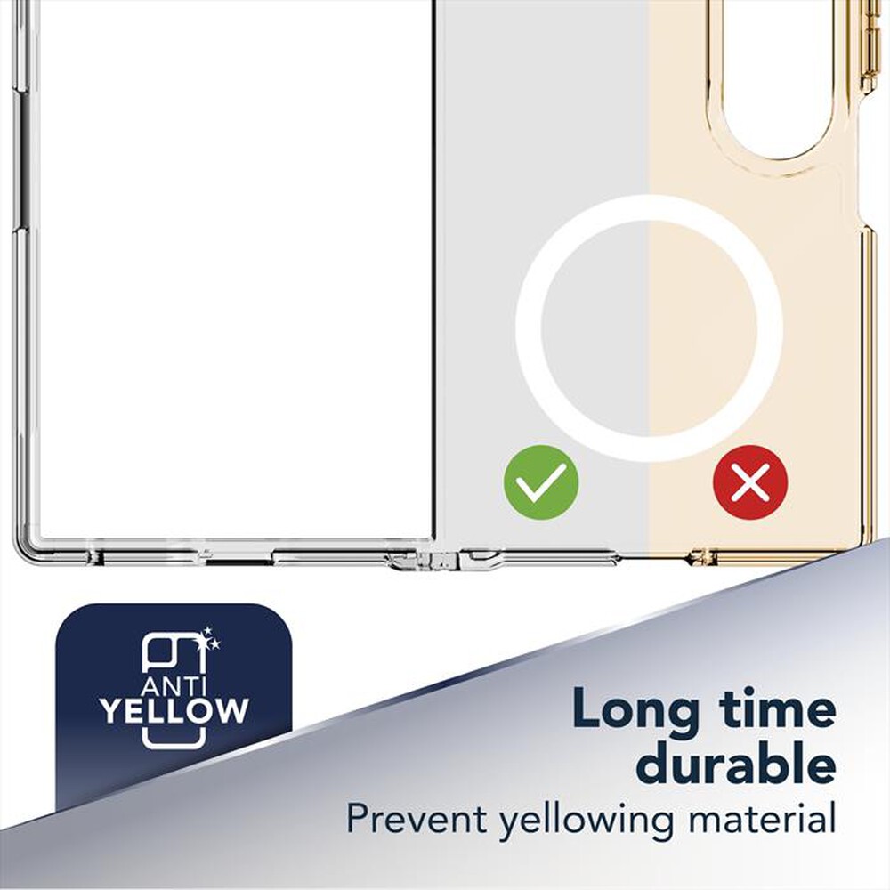 Immagine del prodotto CELLULARLINE - IMPACT CLEAR MAG - GALAXY Z FOLD8-Trasparente