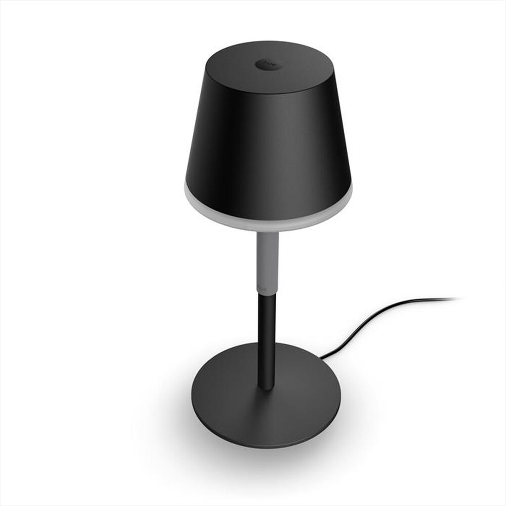 "PHILIPS - Hue Go Lampada da Tavolo White and Color Ambiance-Nero"