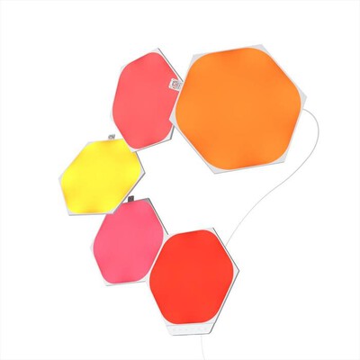 NANOLEAF - Shapes Smarter Kit - 5 esagoni luminosi (lampade)-BIANCO