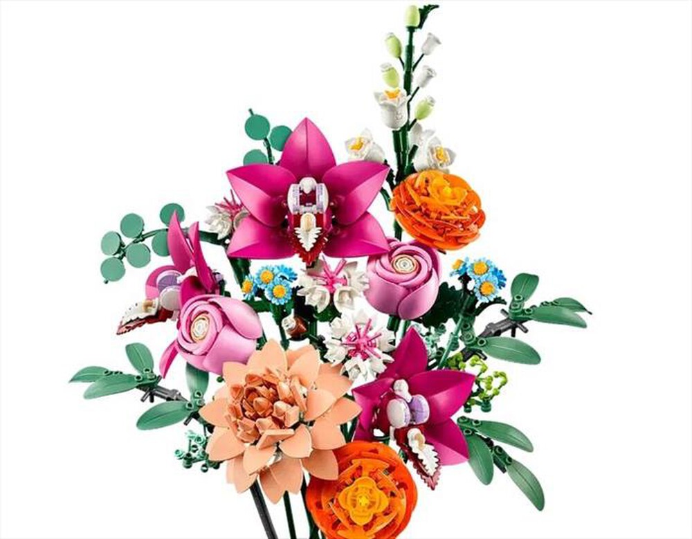 "LEGO - BOTANICAL COLLECTION Bouquet di fiori rosa - 10342-Multicolore"