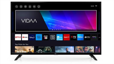 TELESYSTEM - Smart TV LED HD READY 31,5" LX SMV14-BLACK