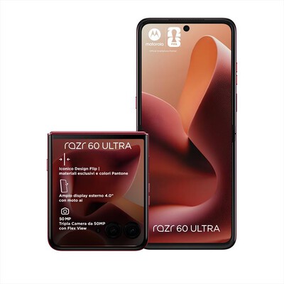 MOTOROLA - Smartphone RAZR 60 ULTRA-PANTONE Rio Red