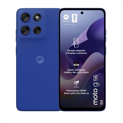 MOTOROLA - Smartphone MOTO G56 5G-DAZZLING BLUE