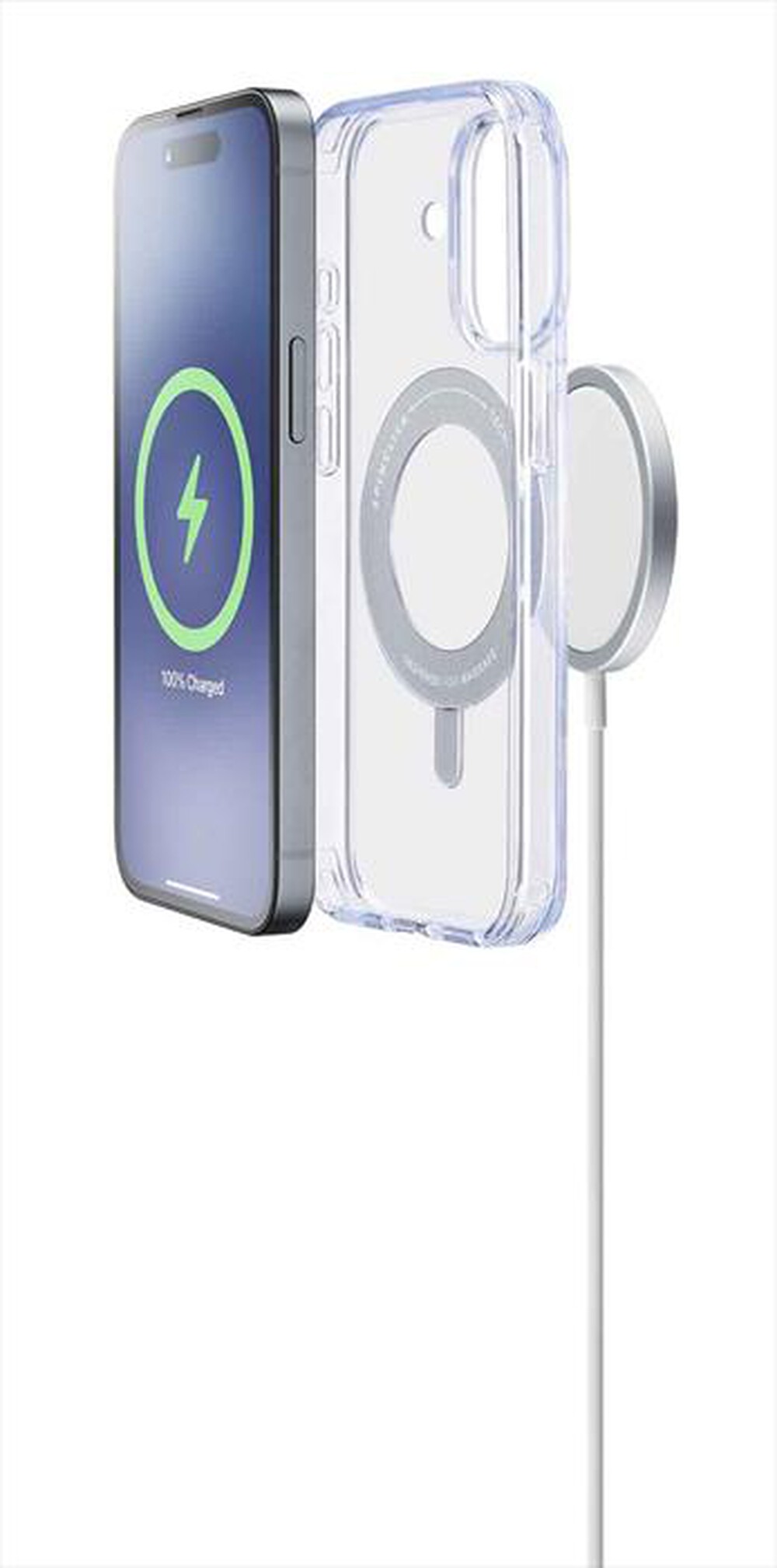 Immagine del prodotto CELLULARLINE - Cover SPIN MAG per iPhone 16-Transparent
