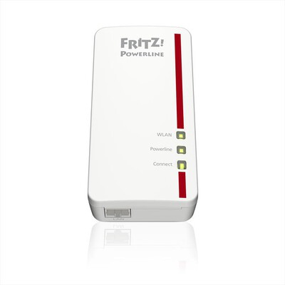 FRITZ! - FRITZ!POWERLINE 1260E INTERNATIONAL-Bianco/Rosso