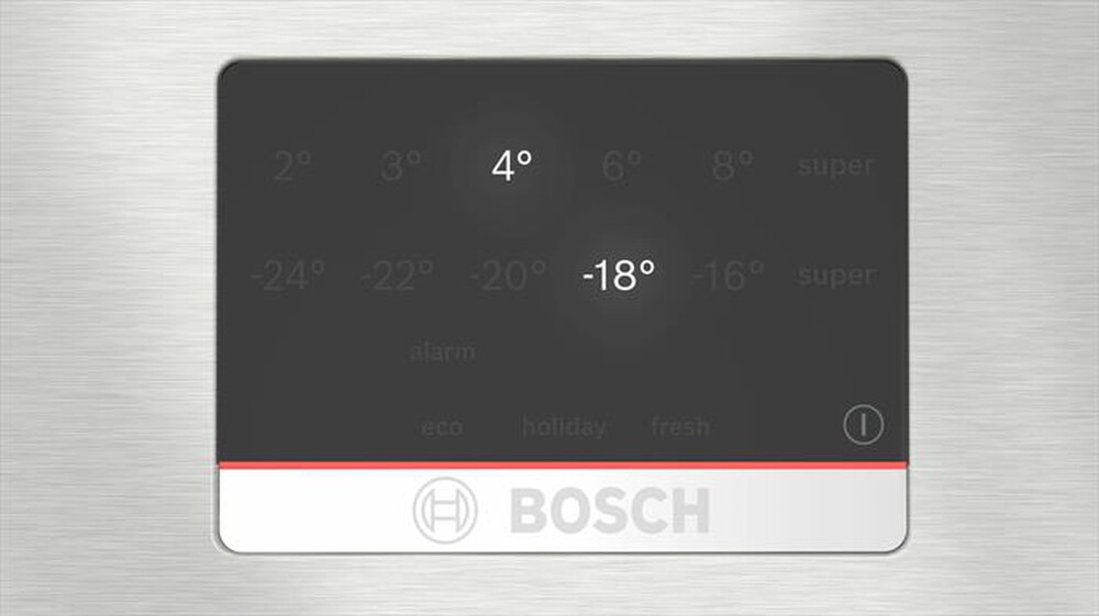 "BOSCH - Frigorifero combinato KGN397ICT Classe C-Acciaio anti-impronta"