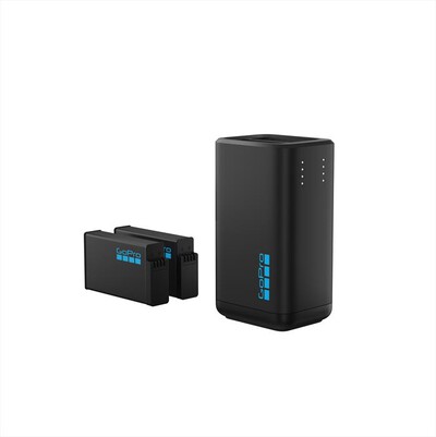 GoPro - Caricatore Doppio MAX2-Nero
