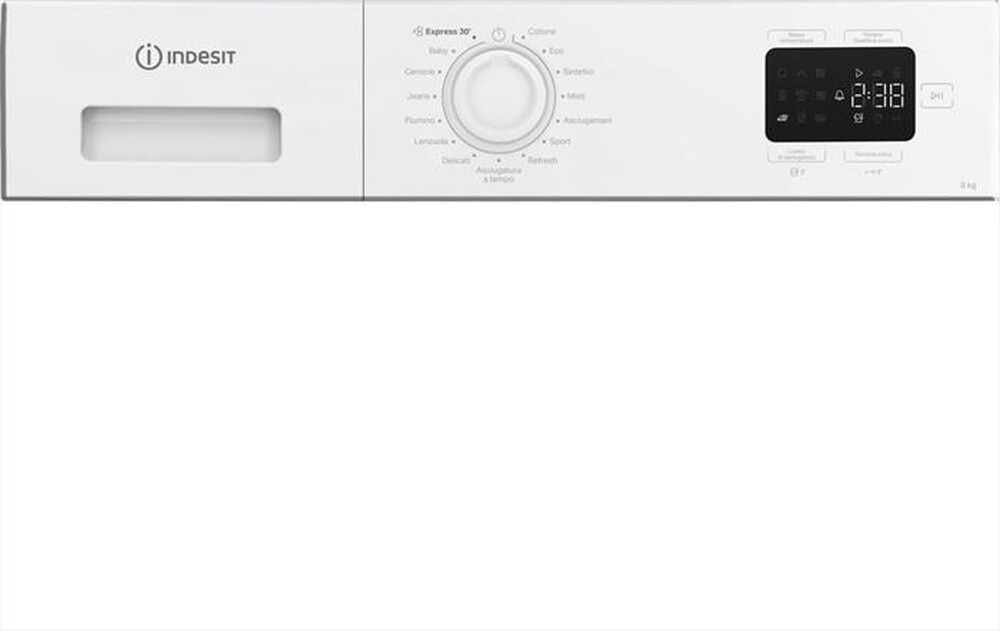Immagine del prodotto INDESIT - Asciugatrice C YD 83D WW IT 8Kg Classe D-Bianco