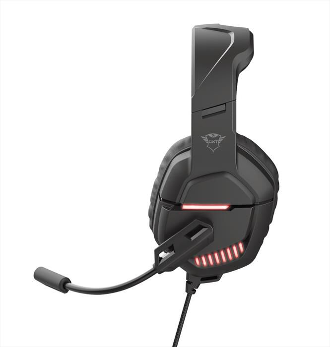 TRUST - GXT448 NIXXO ILLUMINATED HEADSET - Black/Red | Euronics