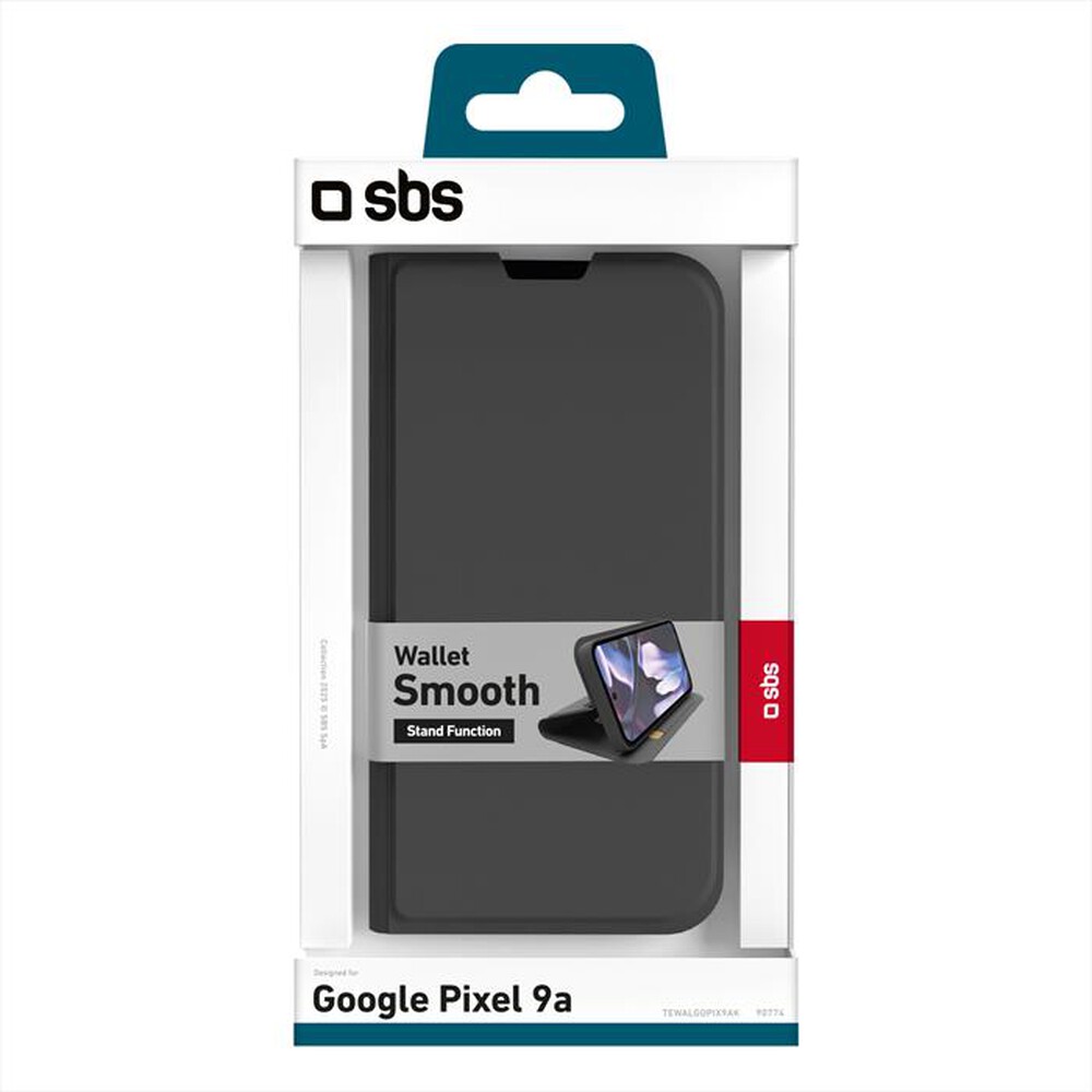 Immagine del prodotto SBS - Custodia a libro per Google Pixel 9a-Nero