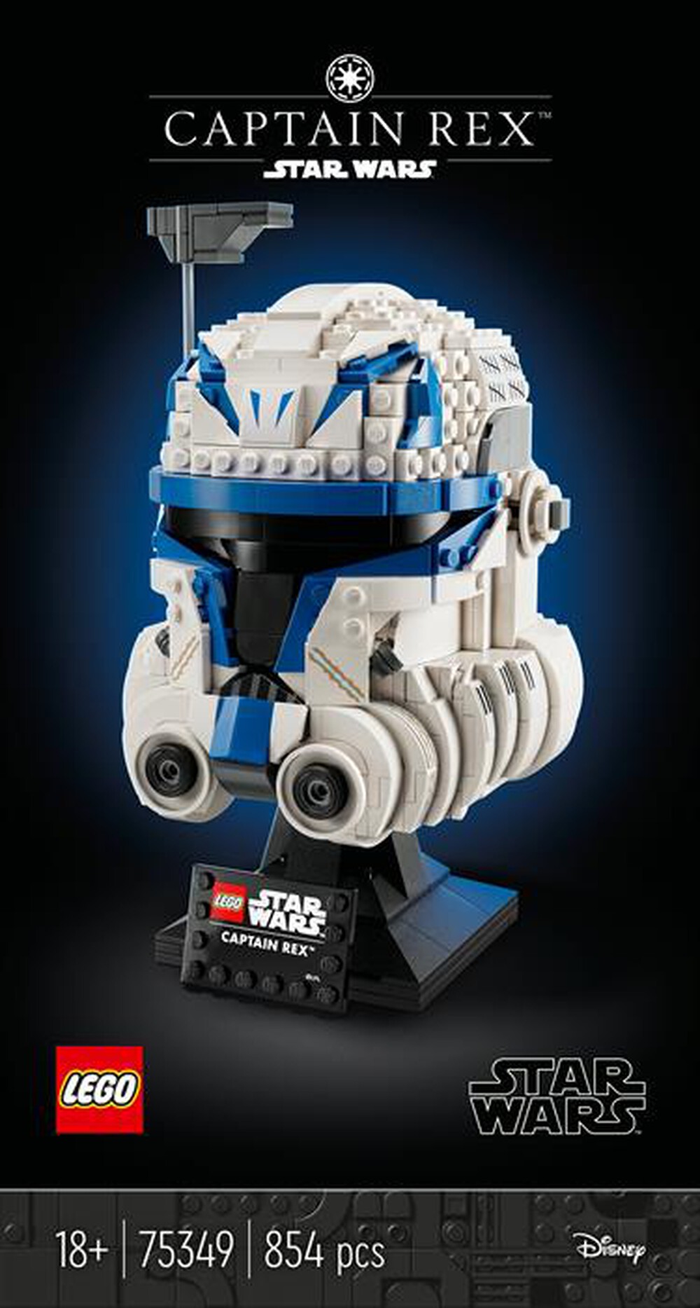 Immagine del prodotto LEGO - STAR WARS Casco di Captain Rex 75349