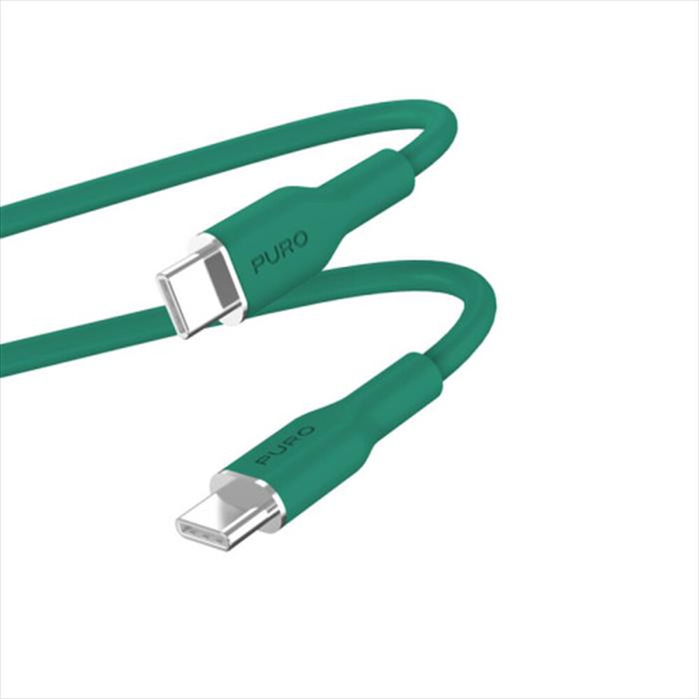 "PURO - Cavo di ricarica USB PUUSBCUSBCICONDKGRN-Jade"