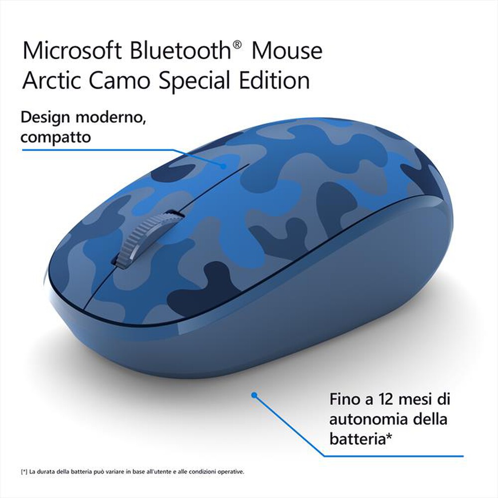Immagine del prodotto MICROSOFT - BLUETOOTH MOUSE NIGHTFALL-Nightfall