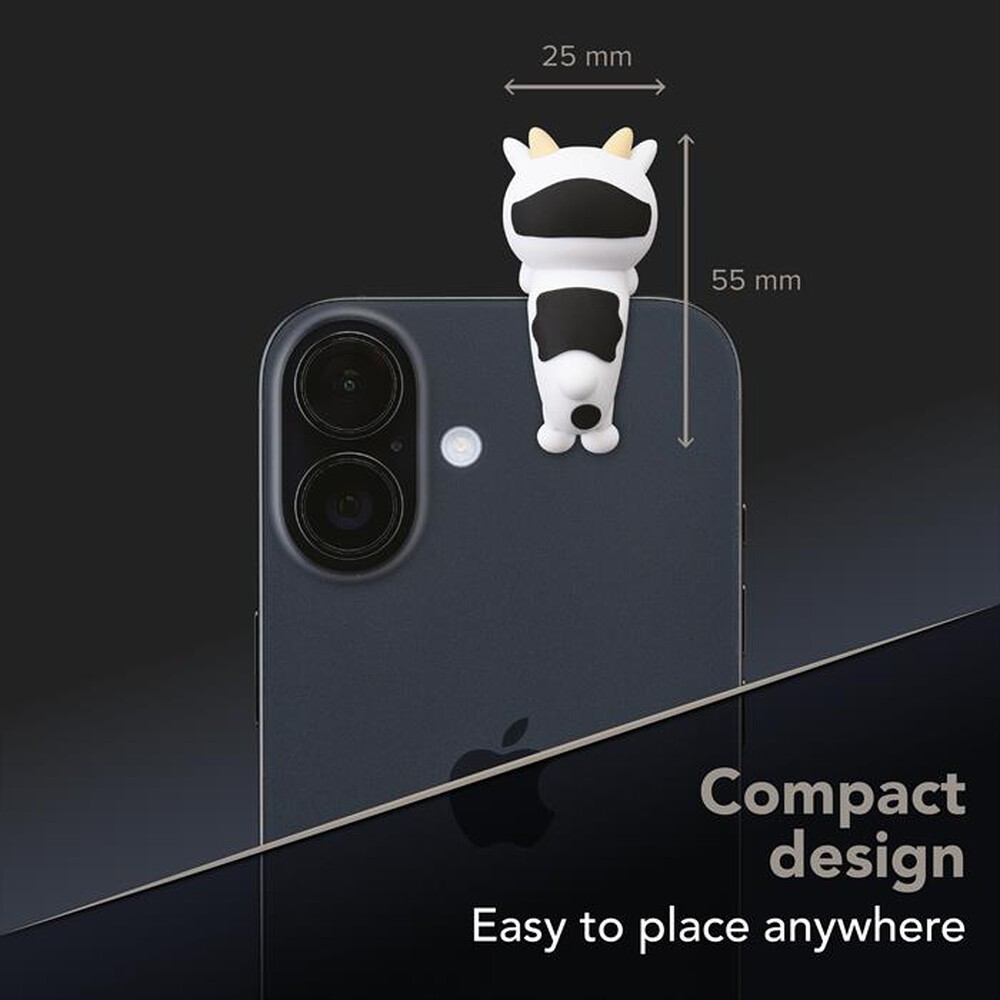 Immagine del prodotto CELLULARLINE - PHONE BUDDY COW-Grigio, Bianco