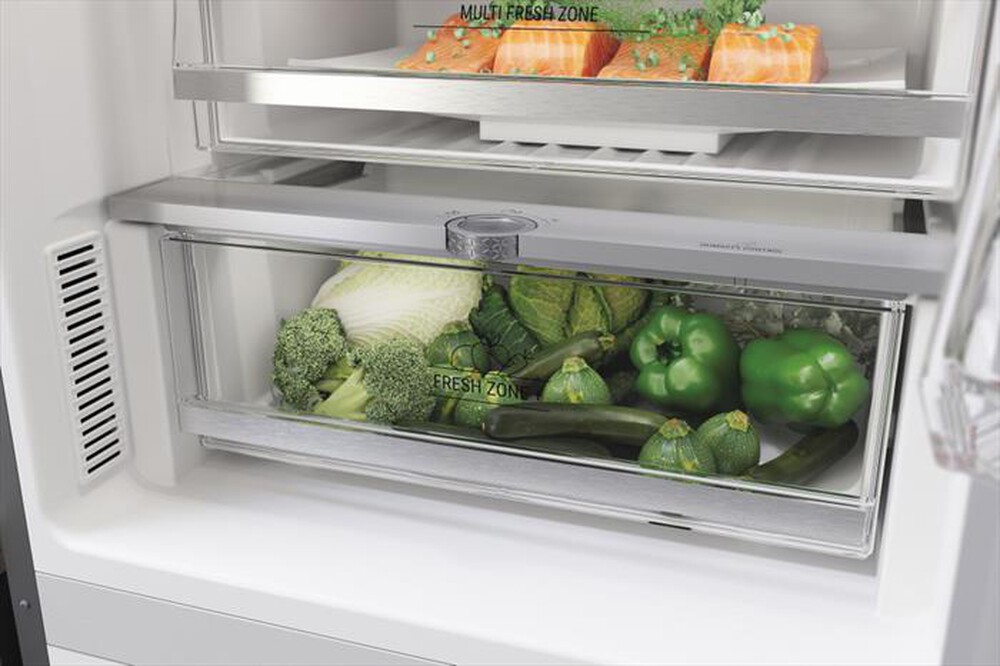 "HOTPOINT ARISTON - Frigorifero combinato HAFC9 TT43SX O3 Classe D-Acciaio inossidabile"