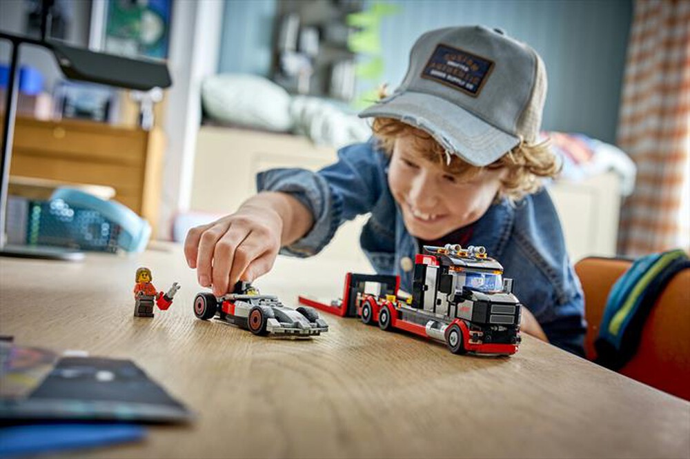 Immagine del prodotto LEGO - CITY Display Truck F1 con auto Audi F1 - 60493