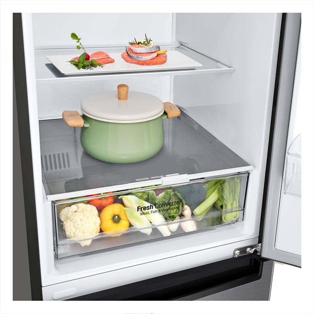 "LG - Frigorifero combinato GBP62DSSGR Classe D 419lt"