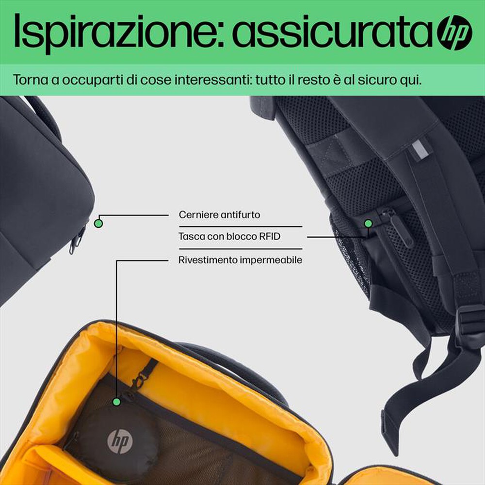 "HP - ZAINO PER NOTEBOOK CREATOR DA 16,1-Blu scuro"