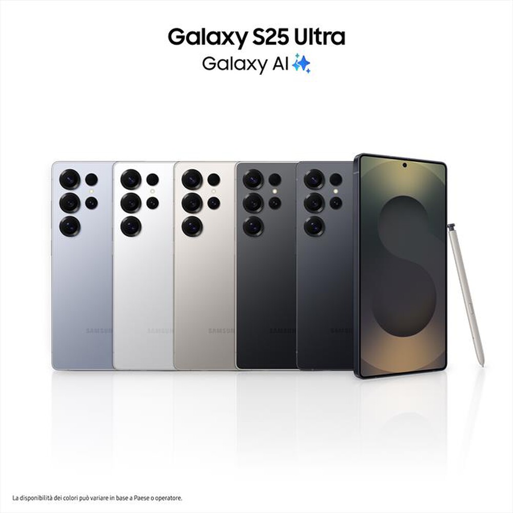 Immagine del prodotto SAMSUNG - Smartphone GALAXY S25 ULTRA 256GB-Titanium Jetblack