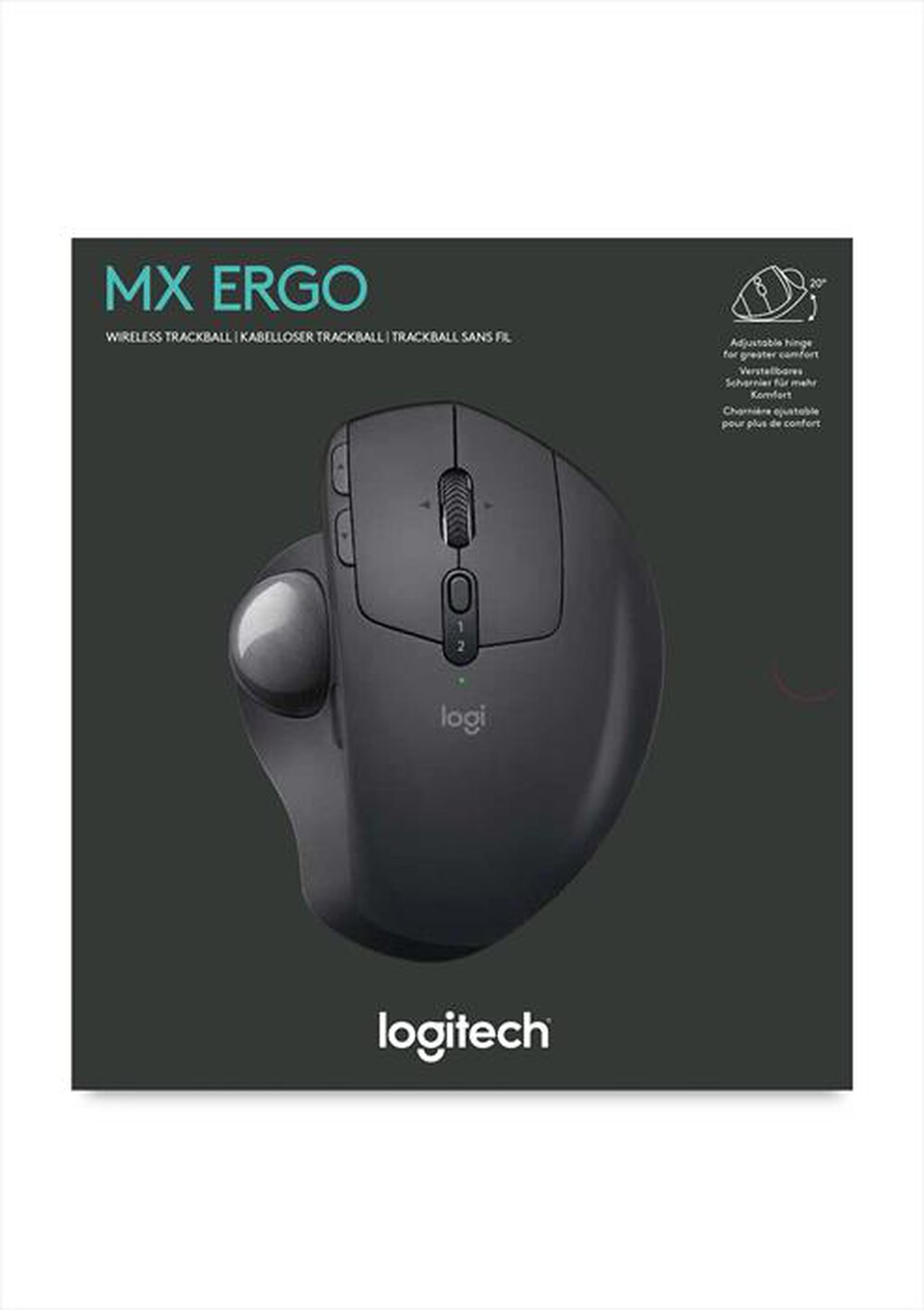 "LOGITECH - MX ERGO-Grigio"