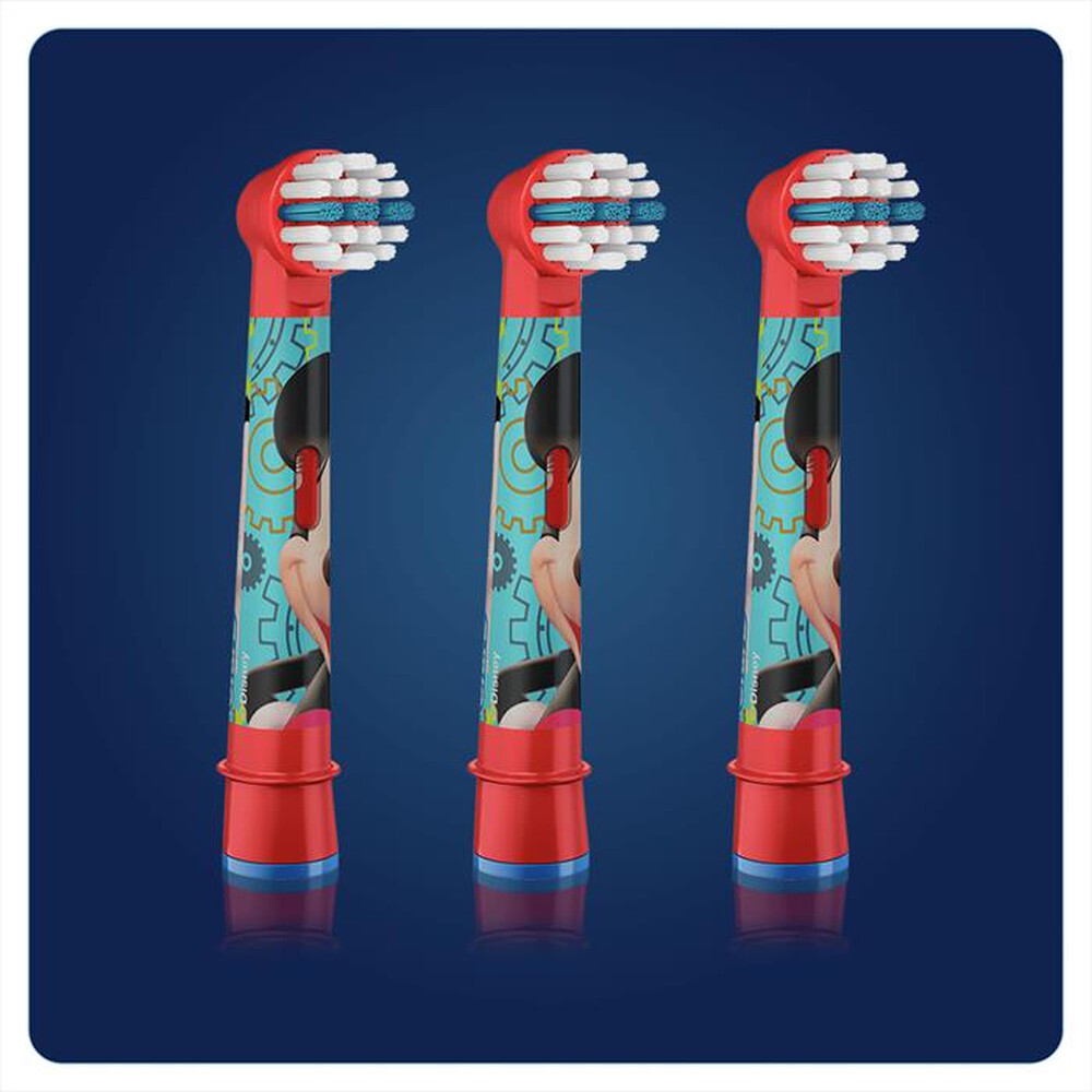 Immagine del prodotto ORAL-B - Testine Kids, 3 Pezzi-Viola