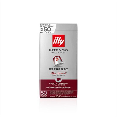ILLY - 50 CAPSULE COMPATIBILI NESPRESSO INTENSO-INTENSO