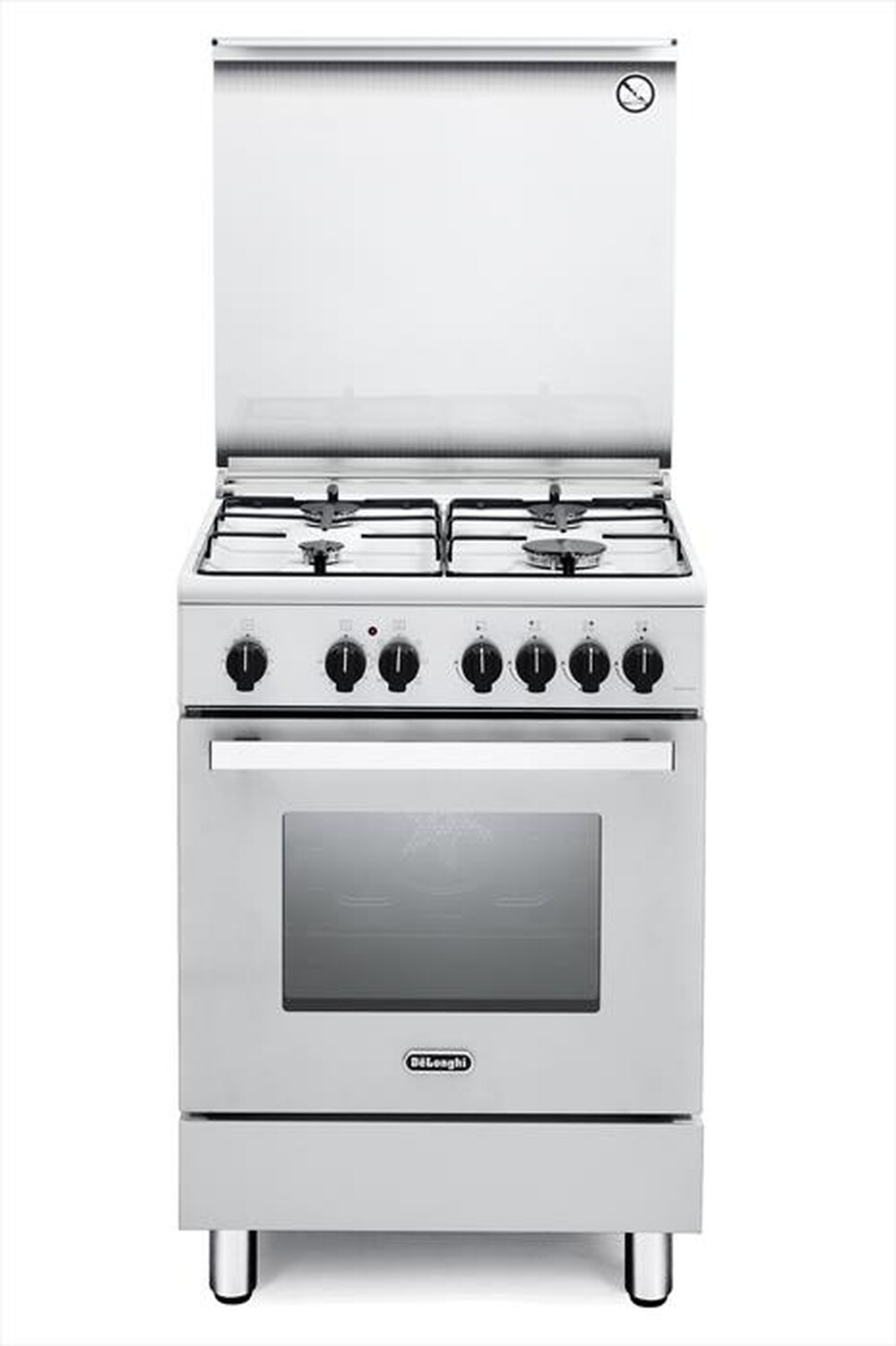 "DE LONGHI - Cucina a gas DMW 64 ED Classe A-bianco"