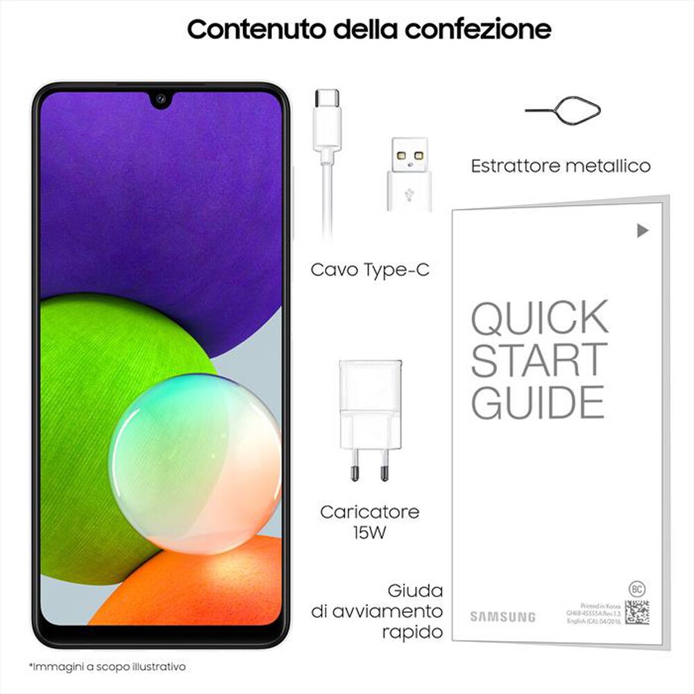Immagine del prodotto SAMSUNG - GALAXY A22-White